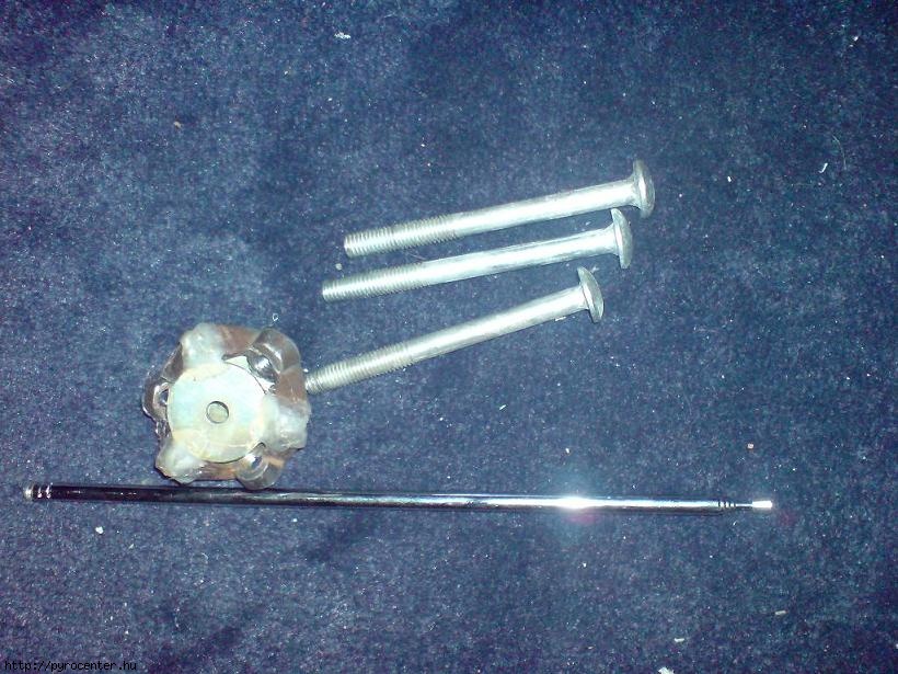 Sz�tszerelhet� rak�ta�llv�nyom alkatr�szei